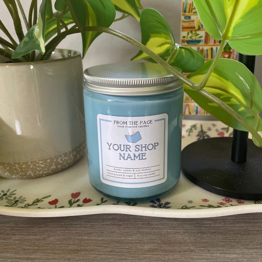 *Custom* Your Shop Name Candle